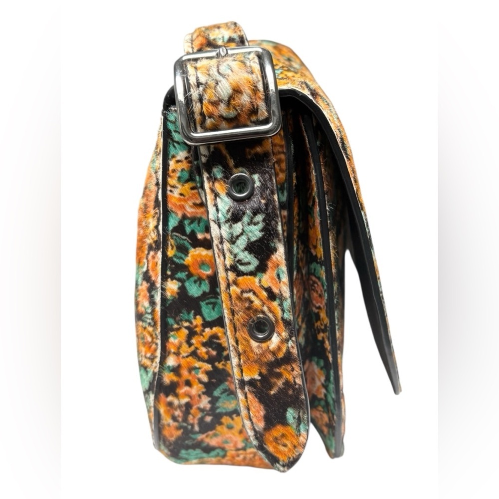 Coach 1941 Saddle 23 Printed Haircalf Crossbody Limited Edition Floral Unicorn - Picture 7 of 17
